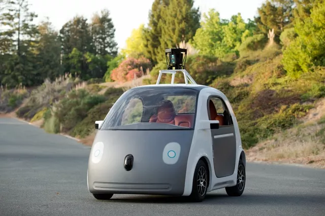 this handout image provided may 28 2014 by google shows a self drivinga two seat prototype vehicle conceived and designed by google google unveiled plans to build its own self driving car that it hopes to begin testing in the coming months quot they won 039 t have a steering wheel accelerator pedal or brake pedal because they don 039 t need them our software and sensors do all the work quot google 039 s chris urmson said in a blog post afp photo this handout image provided may 28 2014 by google shows a self drivinga two seat prototype vehicle conceived and designed by google google unveiled plans to build its own self driving car that it hopes to begin testing in the coming months quot they won 039 t have a steering wheel accelerator pedal or brake pedal because they don 039 t need them our software and sensors do all the work quot google 039 s chris urmson said in a blog post afp photo