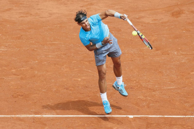 nadal bidding to be the first man to clinch five roland garros titles in a row took his career record in paris to 61 wins against a single loss photo afp nadal bidding to be the first man to clinch five roland garros titles in a row took his career record in paris to 61 wins against a single loss photo afp