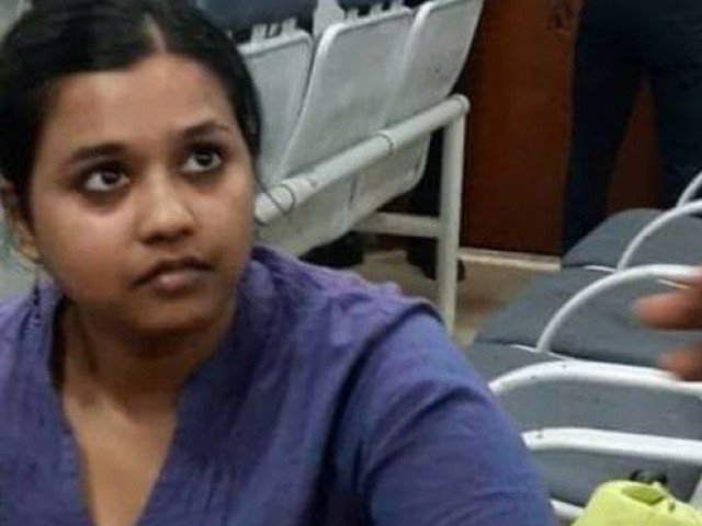 28 year old lois sofia was detained at an airport in tamil nadu for the crime of shouting a slogan against the ruling bjp photo bbc
