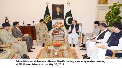 high level huddle reviews security situation in fata balochistan