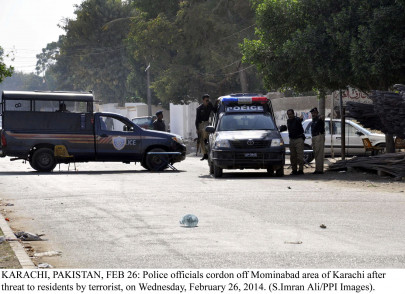 two killed three injured in police raid