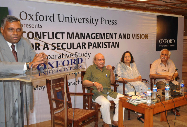 the speakers at the book launch of 039 conflict management and vision for a secular pakistan a comparative study 039 on friday said that secularism is not against islam and that it has been misunderstood photo express the speakers at the book launch of 039 conflict management and vision for a secular pakistan a comparative study 039 on friday said that secularism is not against islam and that it has been misunderstood photo express