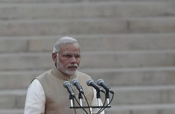 prime minister narendra modi takes his oath at the presidential palace in new delhi may 26 2014 photo reuters prime minister narendra modi takes his oath at the presidential palace in new delhi may 26 2014 photo reuters