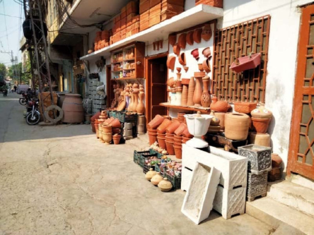 the demand for pottery products has fallen due to the availability of stainless steel and aluminium products photo express the demand for pottery products has fallen due to the availability of stainless steel and aluminium products photo express