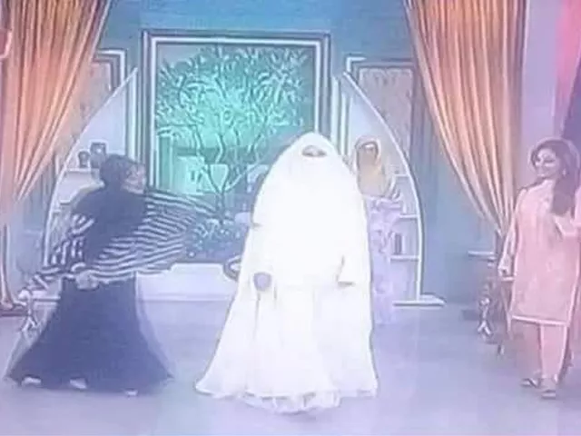 television shows talk about the mystery behind the burka more than the energy crisis in the country photo screenshot television shows talk about the mystery behind the burka more than the energy crisis in the country photo screenshot