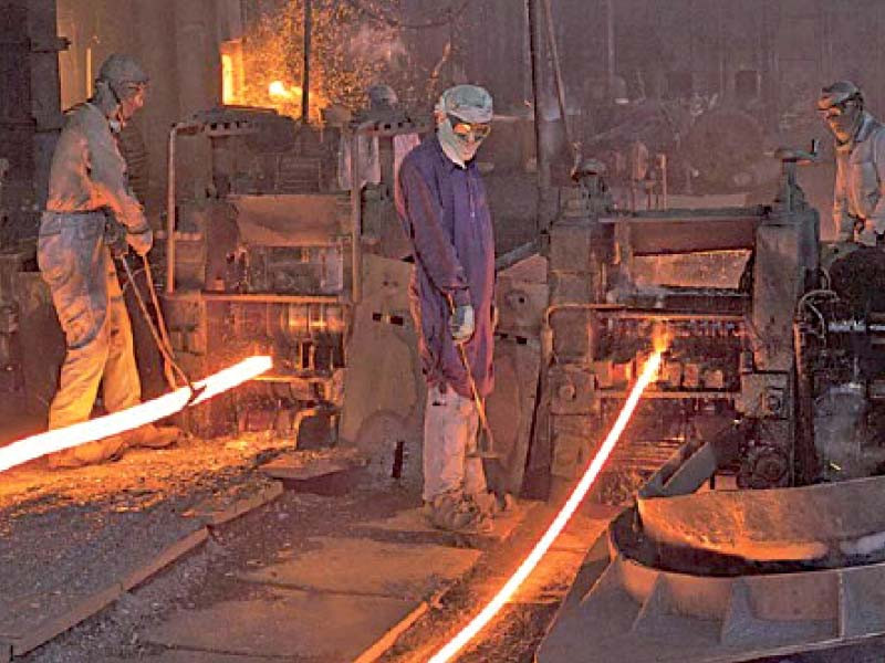 actual steel consumption within the non metered districts is a mere 2 of pakistan s total steel consumption indicating that around 92 of the steel produced in nmds is being smuggled to settled areas without the payment of sales tax photo file