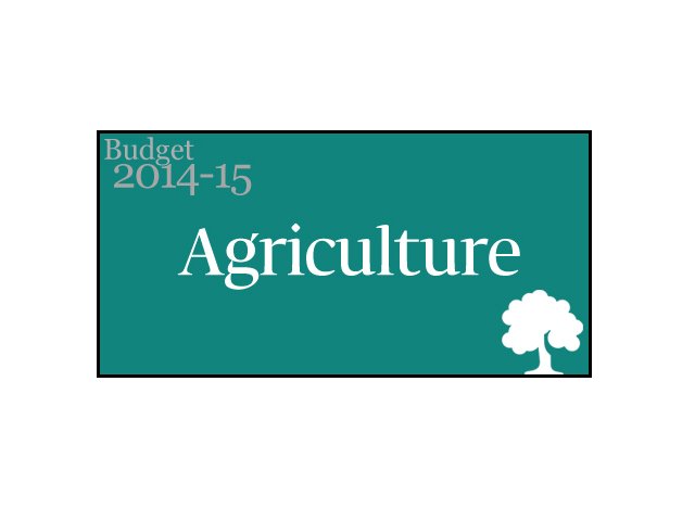 budget 2014 15 agriculture sector growth target lower than last year