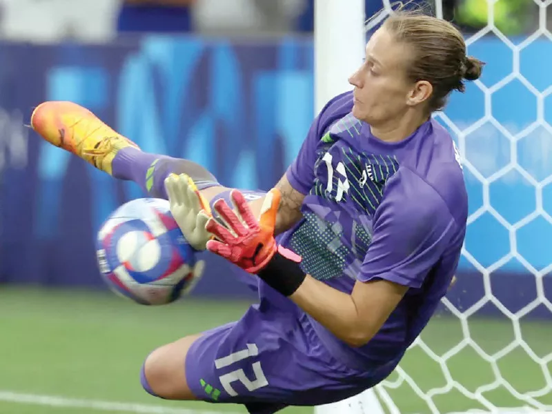 germany s goalkeeper ann katrin berger celebrates their victory after the penalty shoot out against canada photo afp germany s goalkeeper ann katrin berger celebrates their victory after the penalty shoot out against canada photo afp