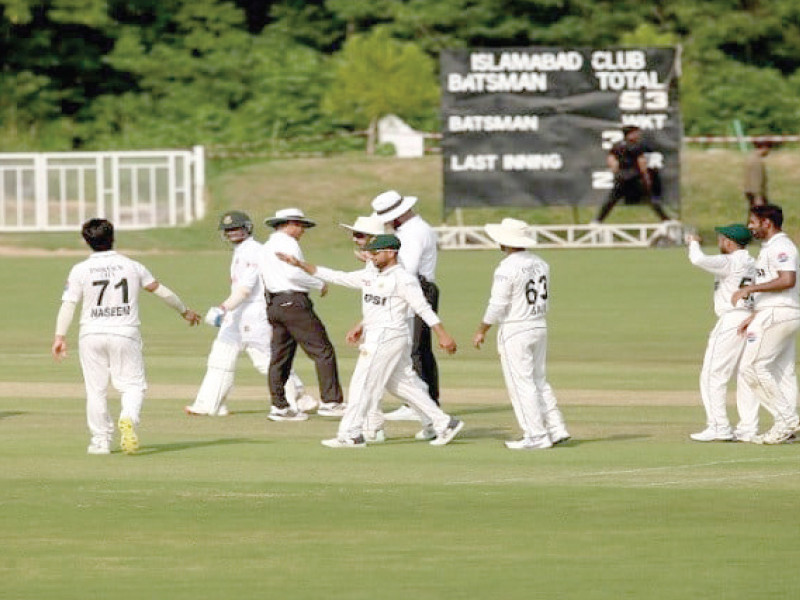 fast bowlers naseem shah and mir hamza gear up for test series with fine show against bd a photo afp