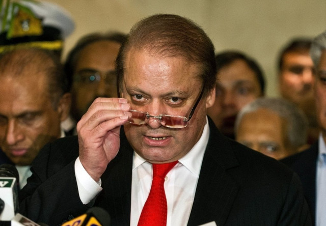 prime minister nawaz sharif photo afp prime minister nawaz sharif photo afp