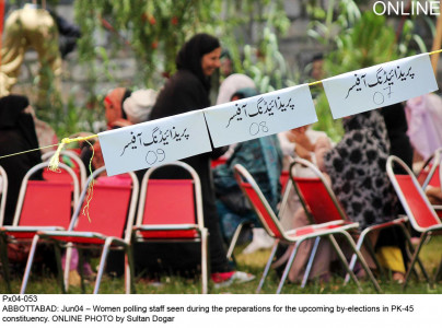 pk 45 by polls government declares 68 polling stations sensitive