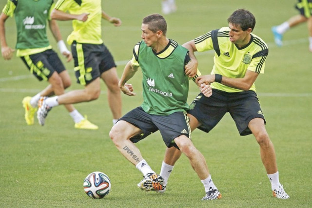 spain will look to defend their world cup title with doubts raised on player s fitness and physical preparedness after a hard season with clubs photo afp spain will look to defend their world cup title with doubts raised on player s fitness and physical preparedness after a hard season with clubs photo afp
