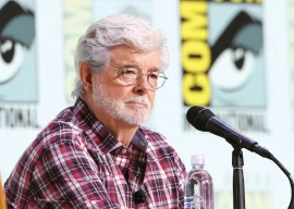 lucas wows at comic con