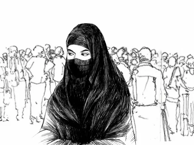 her head was bowed down she didn t want her eyes to meet with someone else s her head was bowed down she didn t want her eyes to meet with someone else s
