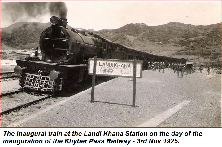 The Khyber pass railway — A century on