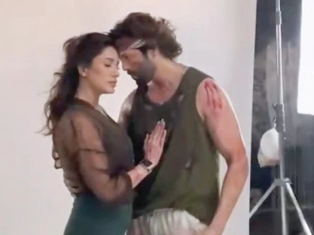 Mehwish Hayat reveals hard work behind every frame