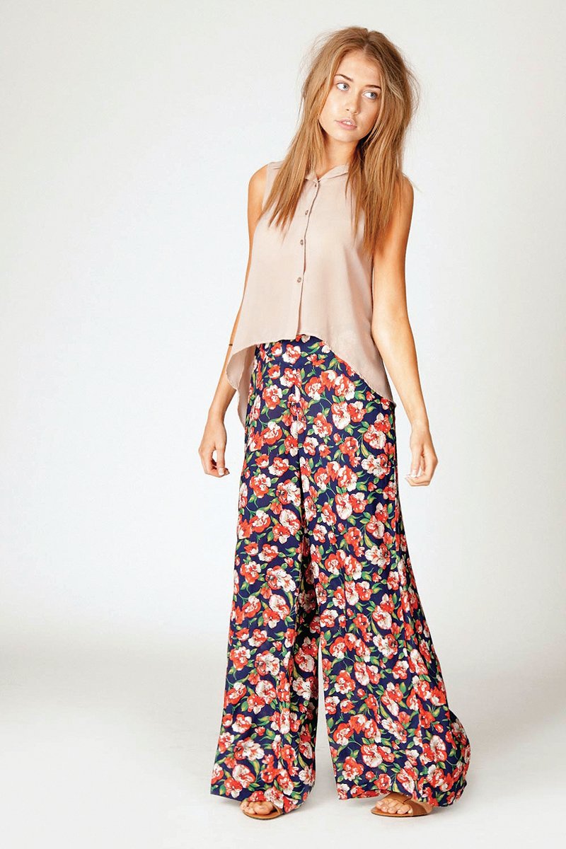 fun floral pants are the way to go this summer photo file