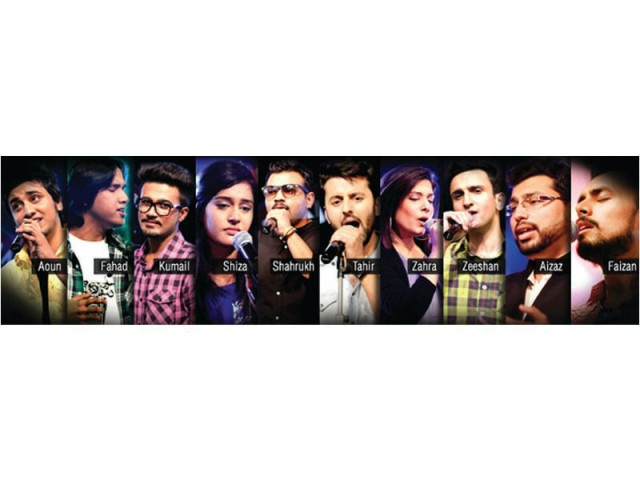 the first round which included a song each by 10 singers offers unique renditions of both pakistani and indian songs photo publicity the first round which included a song each by 10 singers offers unique renditions of both pakistani and indian songs photo publicity