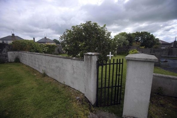 the entrance to the site of a mass grave of hundreds of children who died in the former bon secours home for unmarried mothers is seen in tuam county galway june 4 2014 photo reuters