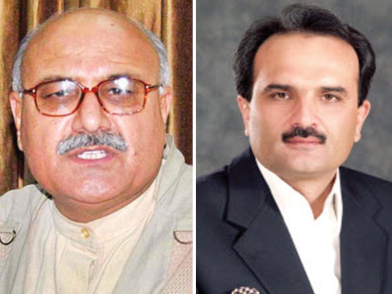 mian iftikhar hussain is expected to become the provincial general secretary former cm amir haider hoti is expected to become the provincial president photo file