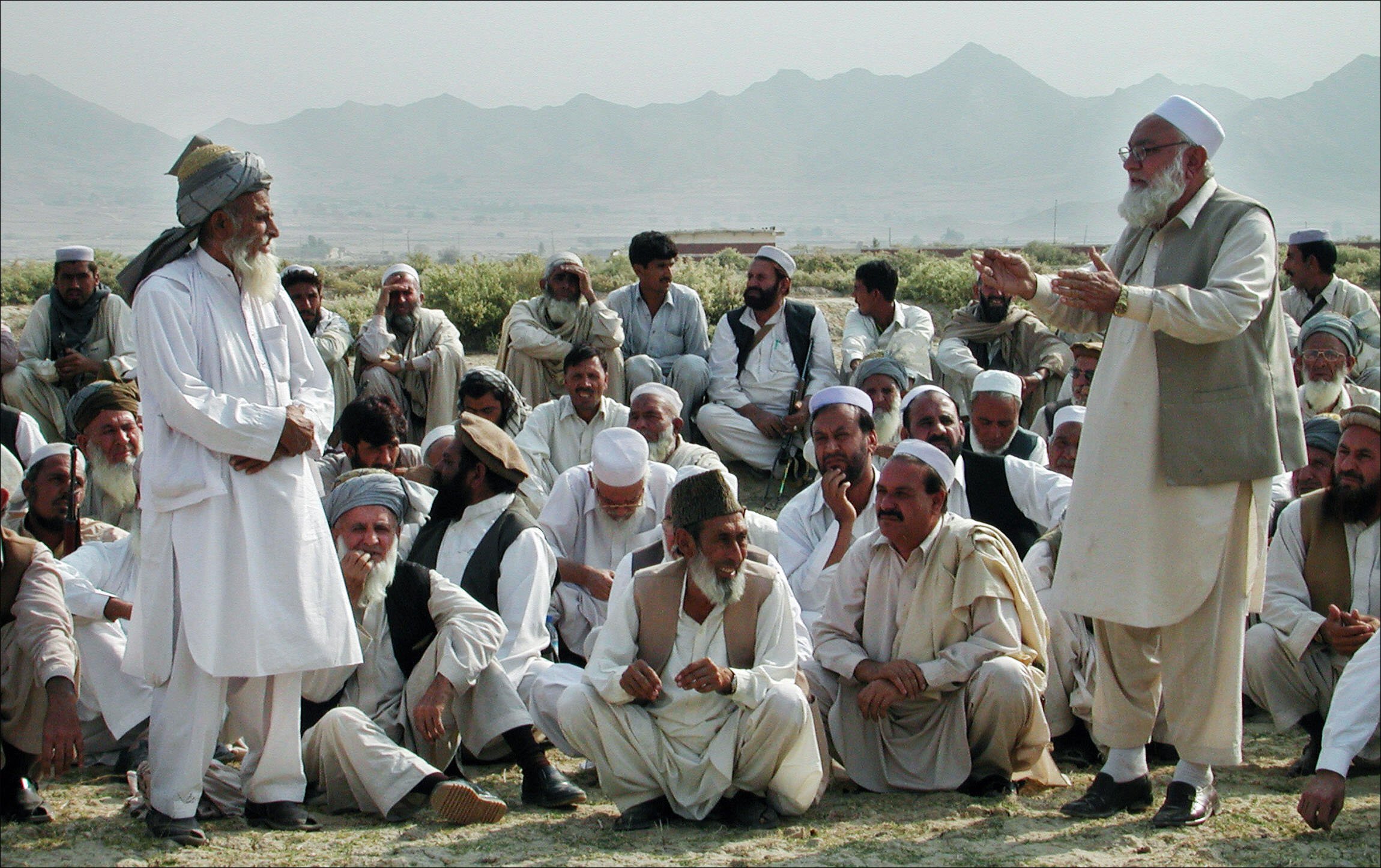 a file photo of a jirga photo afp file