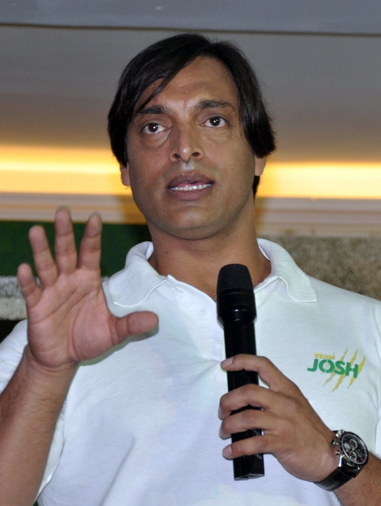 former international cricketer shoaib akhtar photo afp