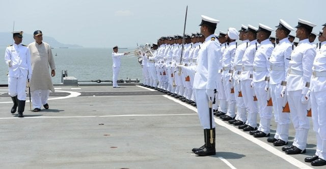 indian defence minister arun jaitley inspects a guard of honour on board the indian navy 039 s aircraft carrier ins viraat in mumbai photo afp indian defence minister arun jaitley inspects a guard of honour on board the indian navy 039 s aircraft carrier ins viraat in mumbai photo afp
