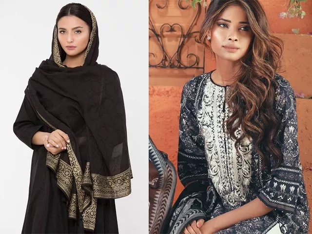 clothing brands albeit subtly make sure they launch their black collection as the month of muharram nears clothing brands albeit subtly make sure they launch their black collection as the month of muharram nears