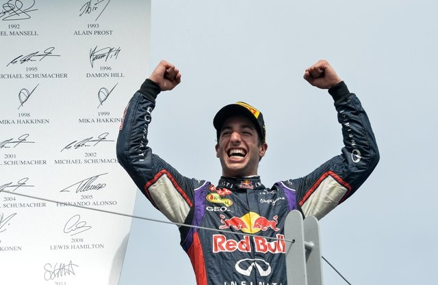 making progress ricciardo is now third in the drivers 039 championship behind the mercedes pair of rosberg and hamilton photo afp making progress ricciardo is now third in the drivers 039 championship behind the mercedes pair of rosberg and hamilton photo afp