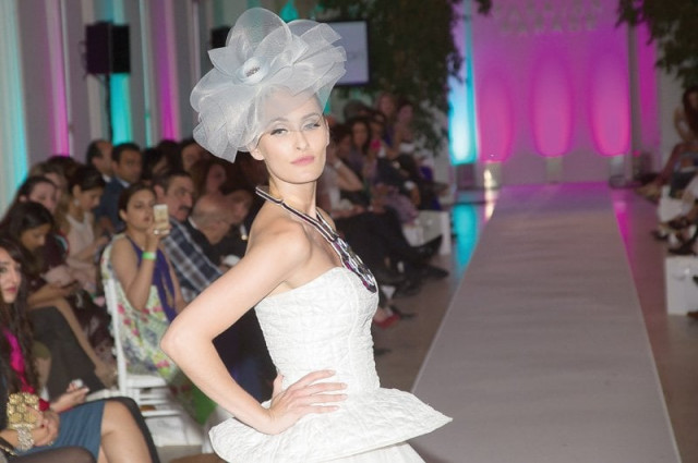 nomi ansari revamps his metallic collection from fpw 2014 nomi ansari revamps his metallic collection from fpw 2014