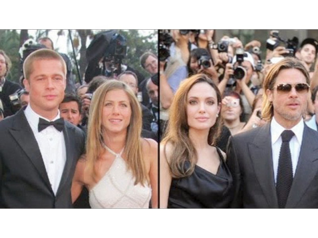 aniston last saw pitt and jolie at the 2009 oscars and that is the only time she saw them since her controversial divorce nine years ago photos file aniston last saw pitt and jolie at the 2009 oscars and that is the only time she saw them since her controversial divorce nine years ago photos file