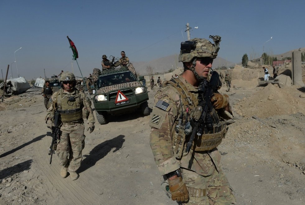 quot five american troops were killed yesterday during a security operation in southern afghanistan quot pentagon spokesperson rear admiral john kirby said in washington photo afp file