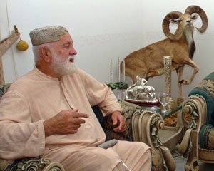 nawab khair baksh marri was under treatment at a private hospital in karachi photo afp file