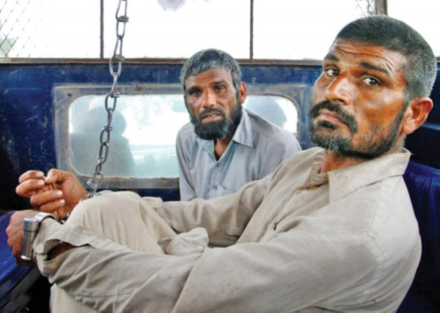 arif and farman being taken to court photo file arif and farman being taken to court photo file
