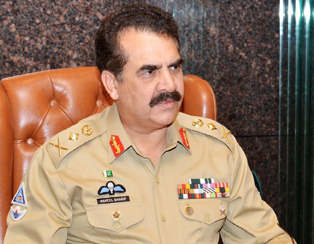 the meeting which was presided over by army chief general raheel sharif was attended by all corps commanders principle staff officers and formation commanders photo online