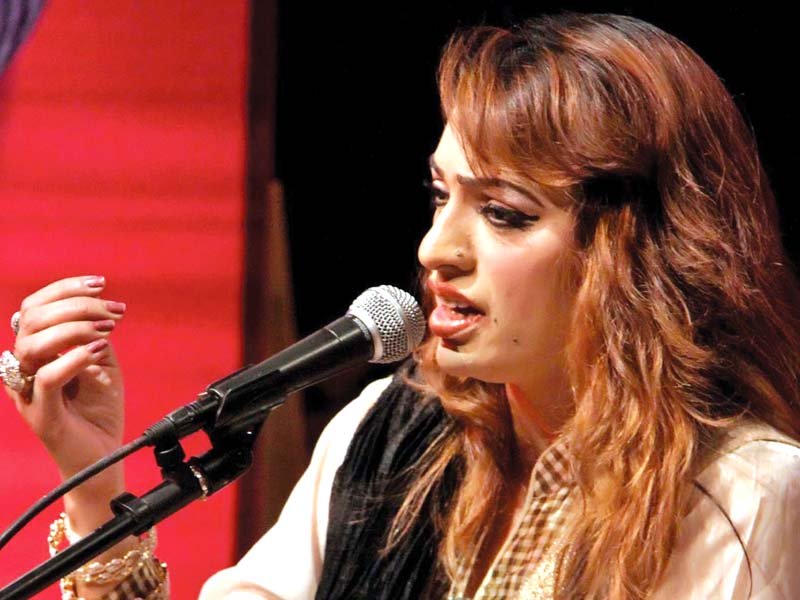 artists perform at the ghazal evening at the pakistan national council of the arts photo muhammad javaid express