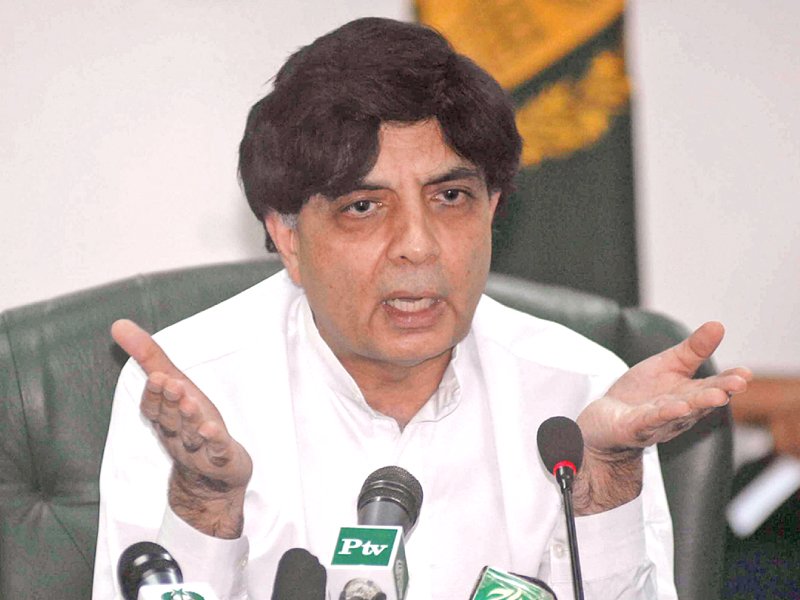 interior minister chaudhry nisar photo app