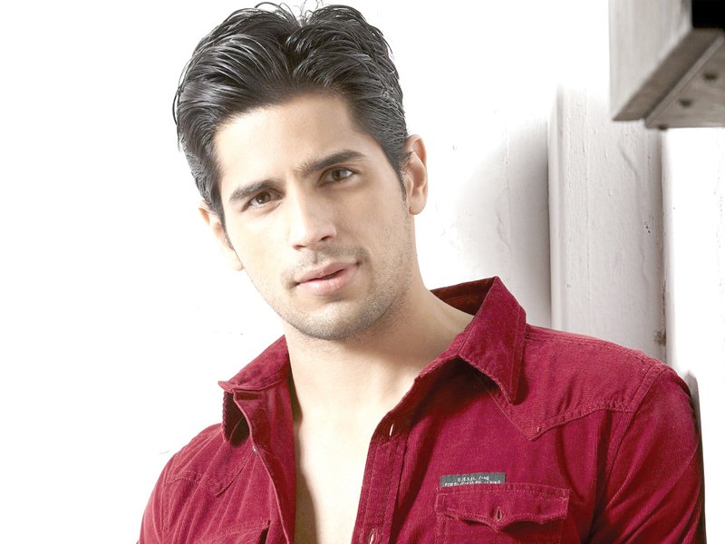 sidharth wishes to share screen space with anushka and deepika because he feels the have the right height for him photo file