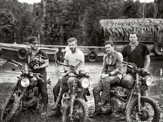 beckham travels with three friends on motorcycles across brazil traversing the amazon to meet an indigenous brazilian tribe and contemplating life photo file beckham travels with three friends on motorcycles across brazil traversing the amazon to meet an indigenous brazilian tribe and contemplating life photo file