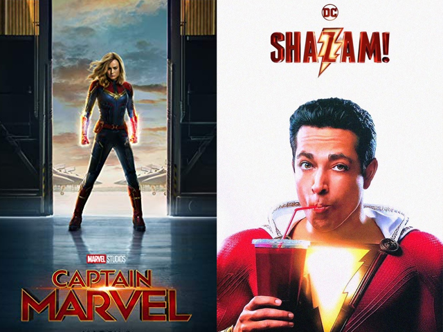 captain marvel may be the superhero to end all superheroes but shazam is the clear winner
