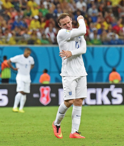 despite helping out in england s equaliser rooney lashed one chance wide in the second half photo afp despite helping out in england s equaliser rooney lashed one chance wide in the second half photo afp