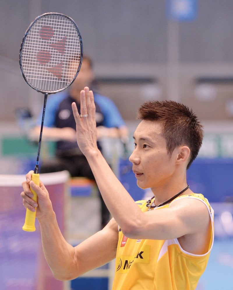 lee chong wei took only 35 minutes to defeat hong kong s hu yun photo afp