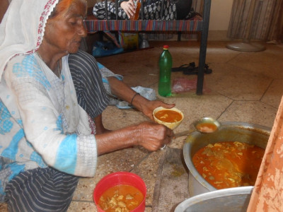 just another mother selling tripe to feed her children