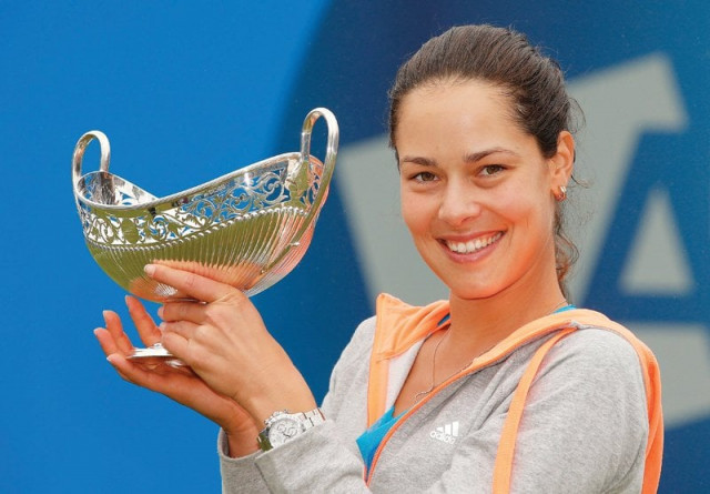 ana ivanovic won her first grasscourt title at birmingham as she prepares for wimbeldon photo afp ana ivanovic won her first grasscourt title at birmingham as she prepares for wimbeldon photo afp
