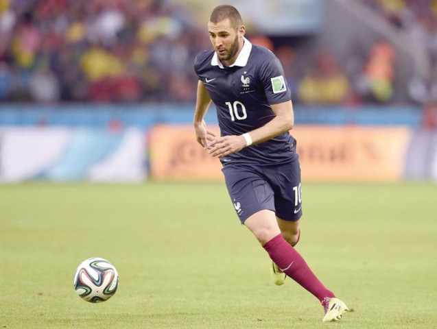 benzema s performance proved he can cope as the star performer following the withdrawal of franck ribery with a back injury photo afp benzema s performance proved he can cope as the star performer following the withdrawal of franck ribery with a back injury photo afp