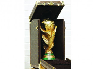Louis Vuitton World Cup Trophy Case, British Vogue