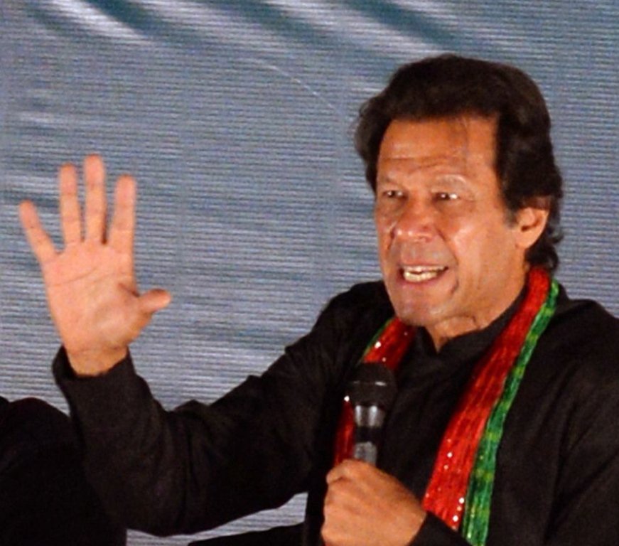 a file photo of pti chairperson imran khan photo afp