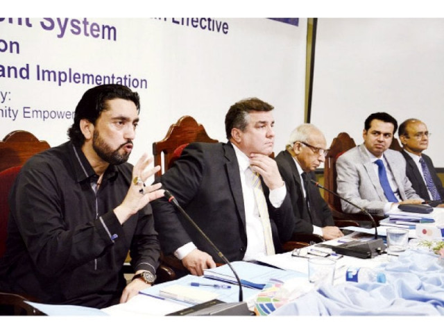 mnas shehryar afridi daniyal aziz and others at the seminar in islamabad photo online mnas shehryar afridi daniyal aziz and others at the seminar in islamabad photo online