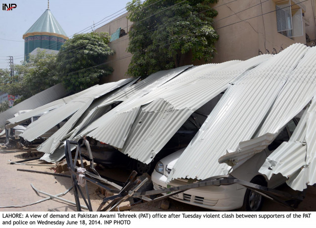 view of pat secretariat after tuesday violent clash photo nni