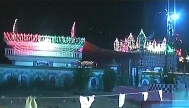 according to police at the time of the blast over 200 people were present at the shrine photo express